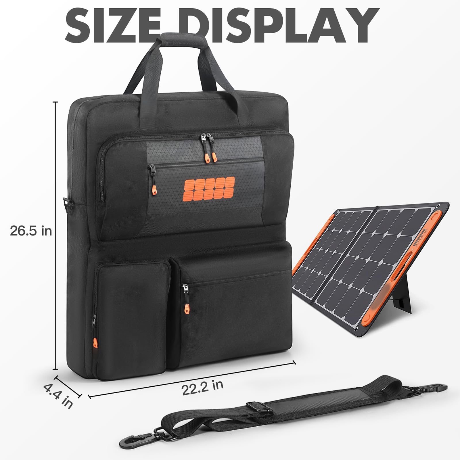 Amazon | ソーラーパネル 収納バッグ Jackery SolarSaga 100W/100X